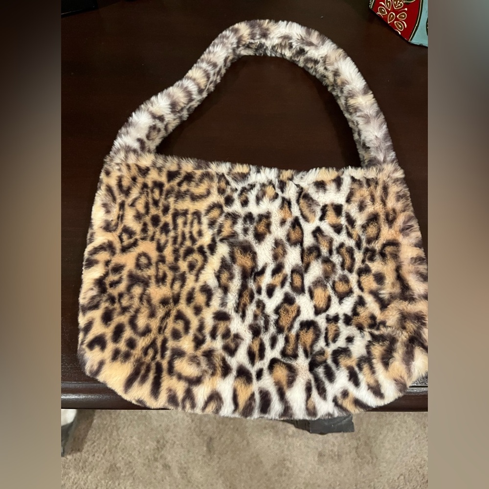 Brandy Melville NEW Leopard Print Shoulder Bag